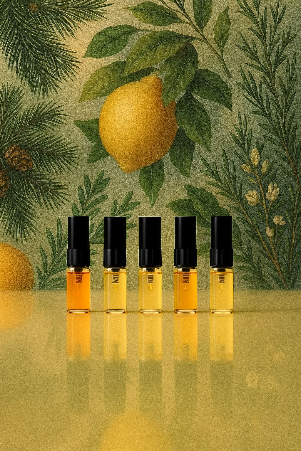 5er Set: Frisch & Elegant - MEN 2ml Tester